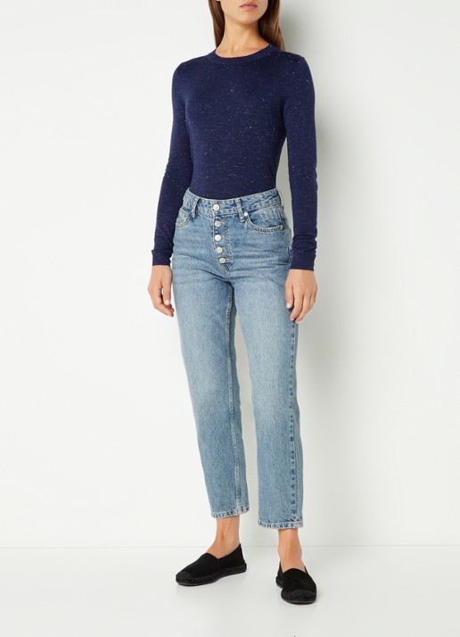 Whistles AnnieSparkleCrewNeck - voorkant 2 royalblauw