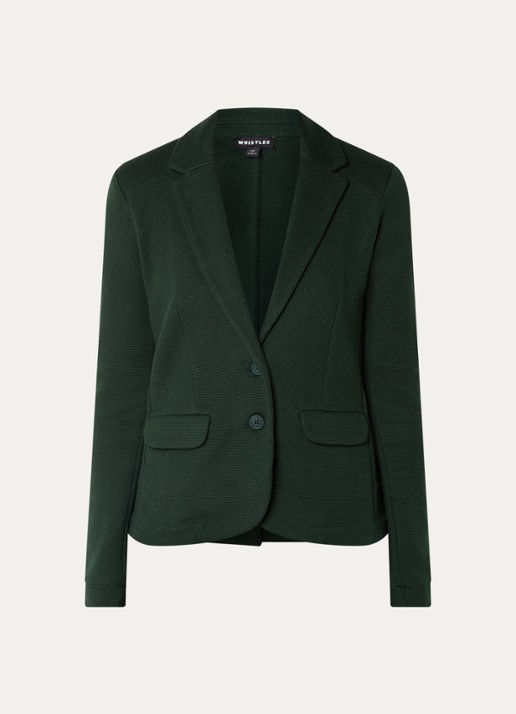 Whistles Blazer met klepzakken - voorkant groen