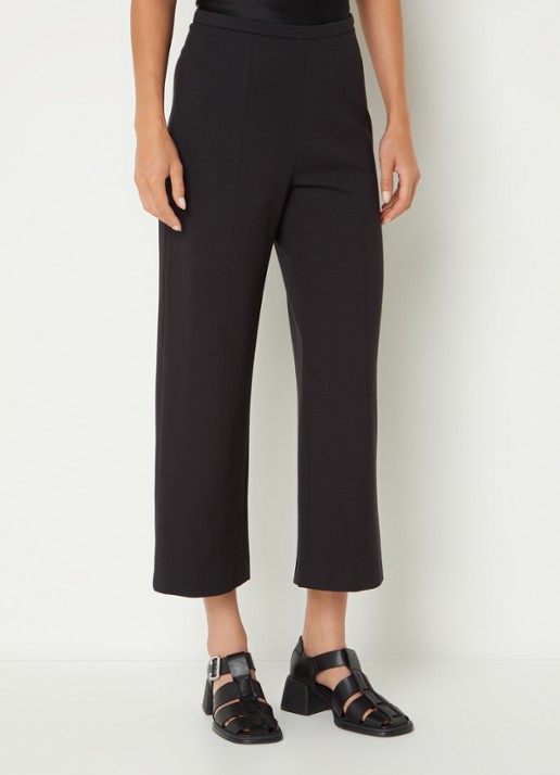 Whistles Camilla high waist cropped wide fit pantalon