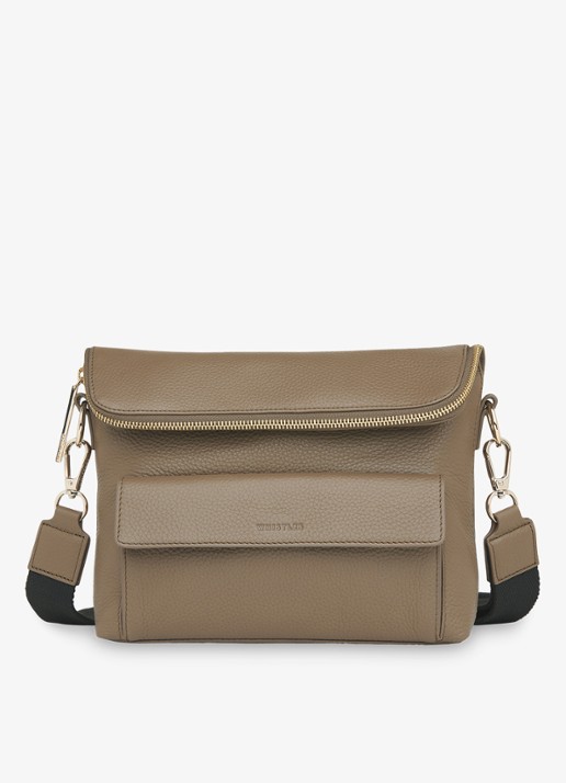 Whistles Crossbodytas van leer