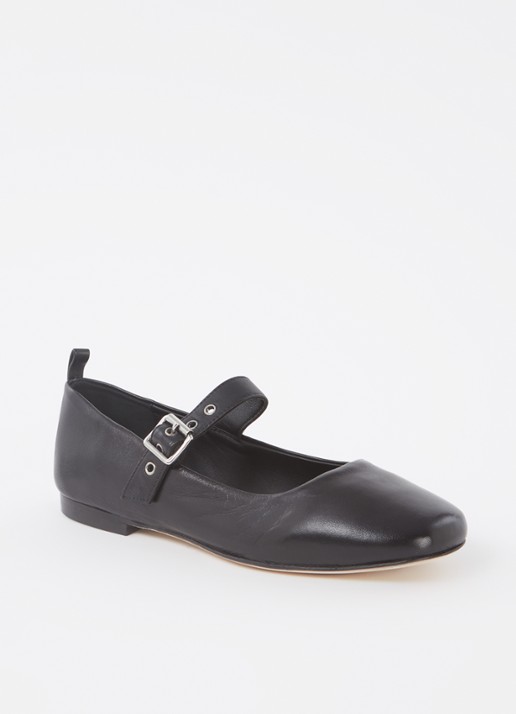 Whistles Elba ballerina van schapenleer