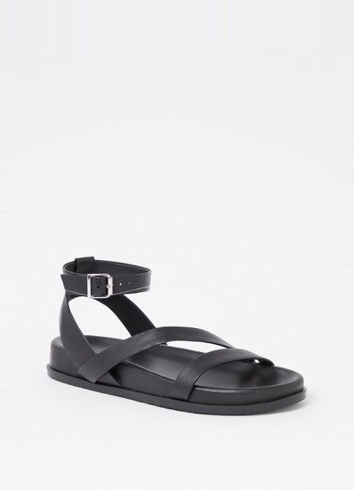 Whistles Gaia sandaal van schapenleer
