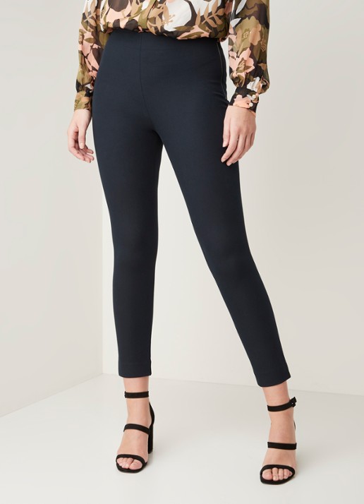 Whistles High waist slim fit pantalon met stretch