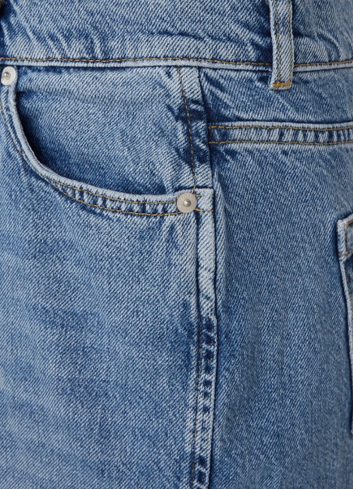 Whistles High waist tapered cropped jeans - detail 3 indigo