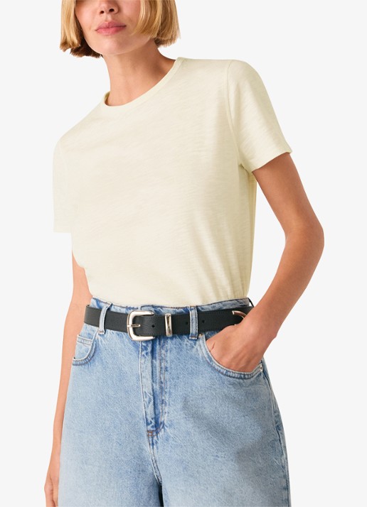 Whistles Posie T-shirt met gemêleerd dessin