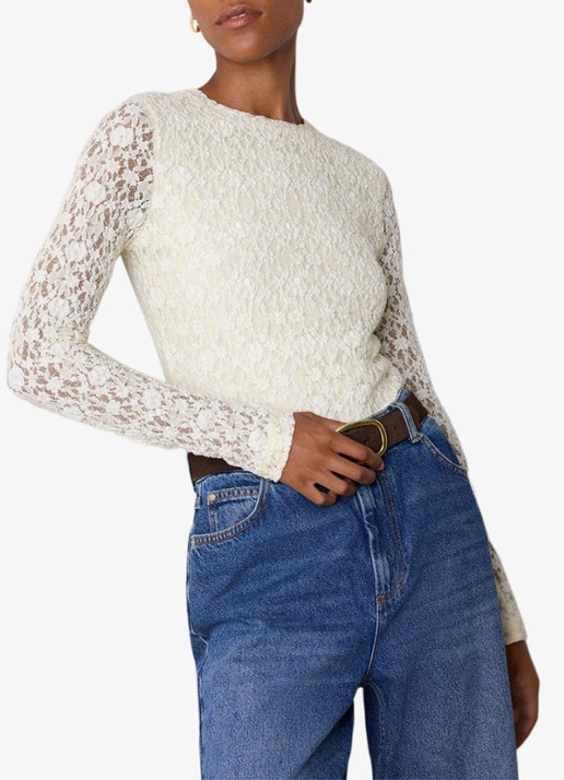 Whistles Top van kant