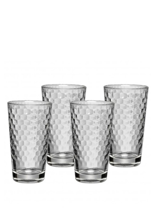 WMF Coffee Time Latte Macchiato glas set van 4