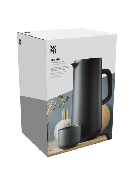 WMF Impulse thermoskan 1 liter - detail 7 zwart