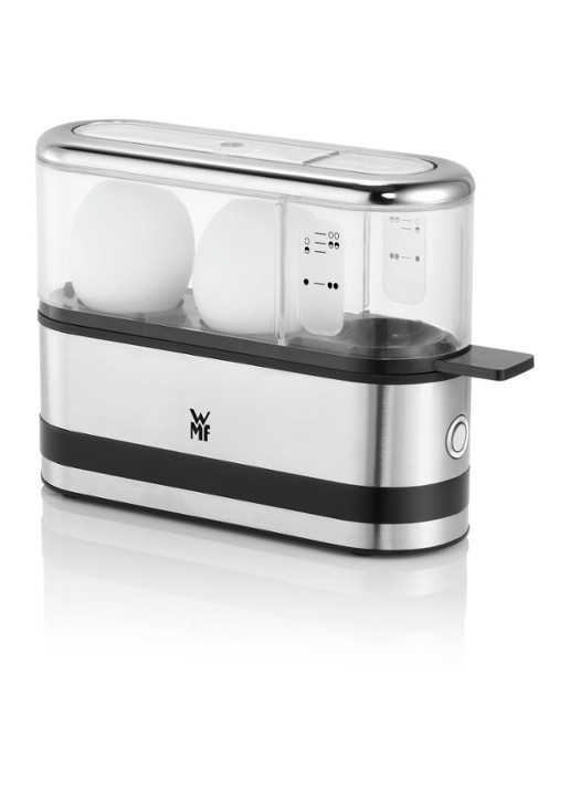 WMF KITCHENminis 2 Egg eierkoker  - voorkant 2 zilver