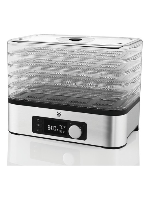 WMF KITCHENminis snack-to-go droogoven - voorkant 6 zilver
