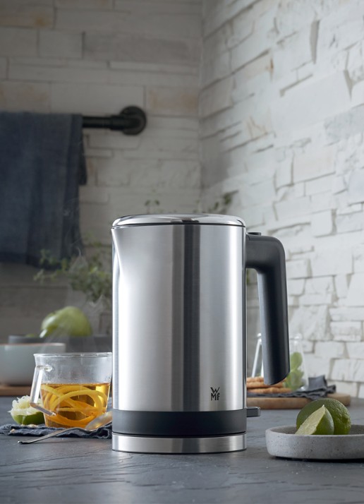WMF KITCHENminis waterkoker 0,8 liter - voorkant 7 roestvrijstaal