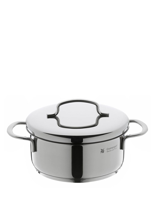 WMF Kookpan 14 cm - detail 3 zilver