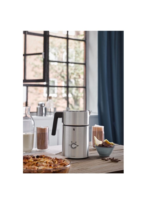 WMF Lono XXL Milk & Choc melkopschuimer 0413170011 - voorkant 2 roestvrijstaal