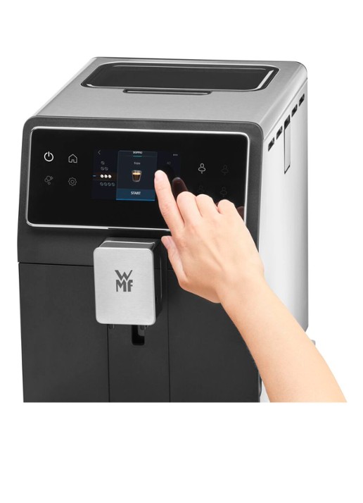 WMF Perfection 840L volautomatische koffiemachine CP850D15 - detail zwart