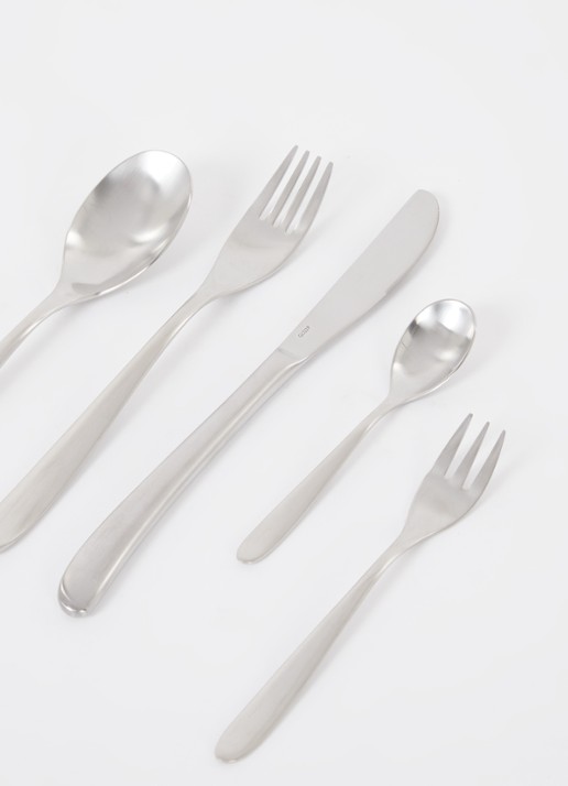 WMF Silk bestekset 60-delig - voorkant 2 zilver