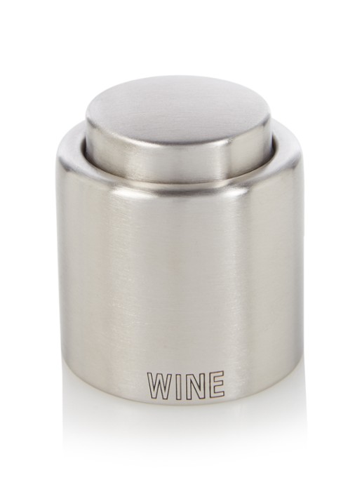 WMF Wijnstopper - voorkant zilver