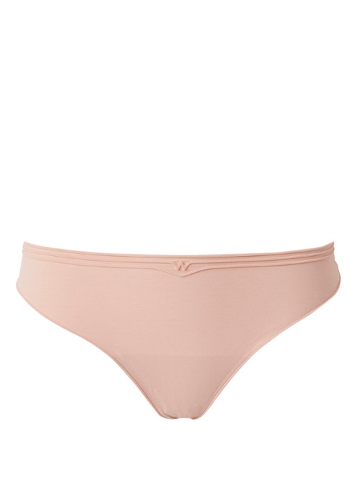 Wolford 3W string - voorkant 2 roze