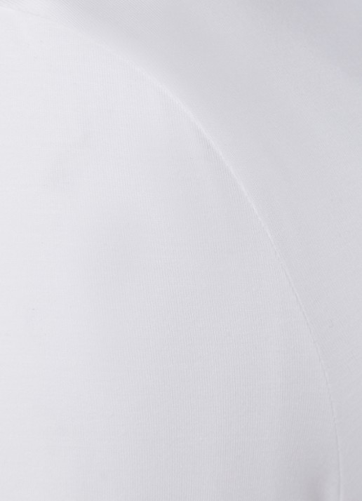 Wolford Aurora T-shirt van jersey - detail 2 wit