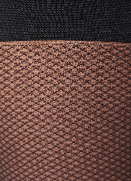 Wolford Backseam Illusion stay ups in 30 denier  - detail 3 zwart