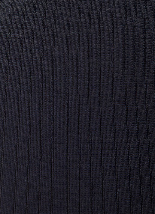 Wolford Beauty Cotton mouwloze stringbody - detail 4 zwart