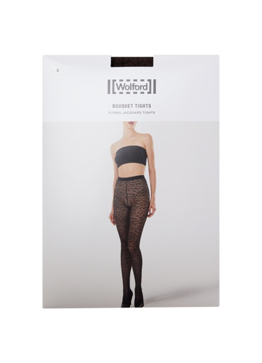 Wolford Bouquet panty met bloemenprint in 30 denier