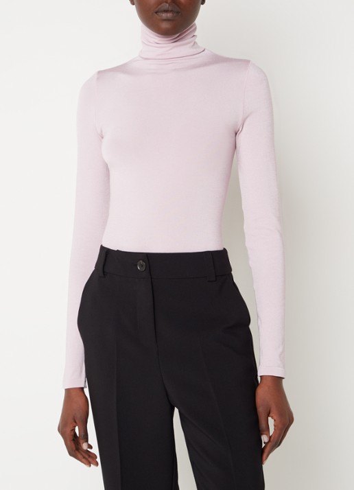 Wolford Colorado body met col - detail lila