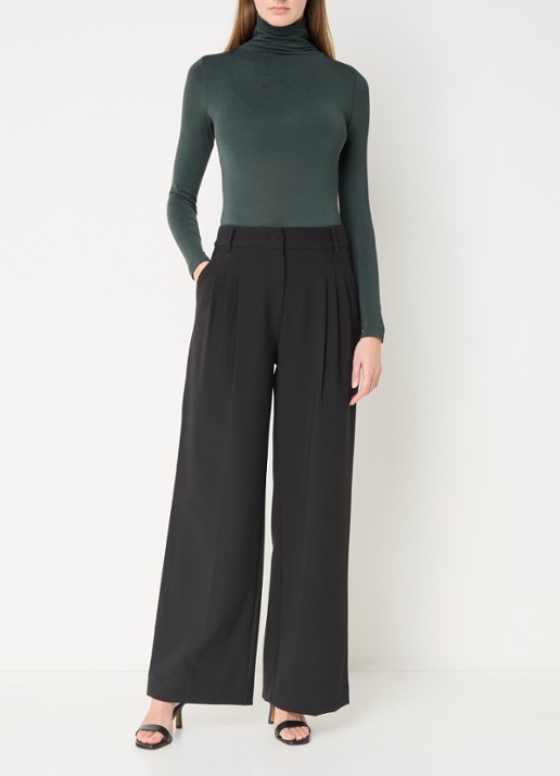Wolford Colorado stringbody met col - voorkant 2 groen