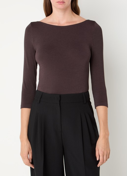 Wolford Cordoba top met boothals