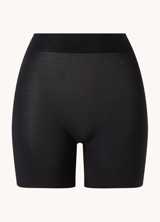 Wolford Cotton Contour corrigerende short - voorkant 4 zwart