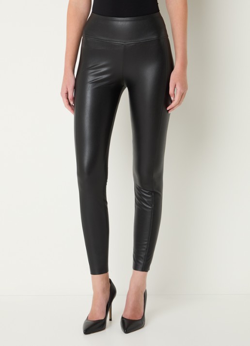 Wolford Edie Forming high waist skinny fit legging van imitatieleer
