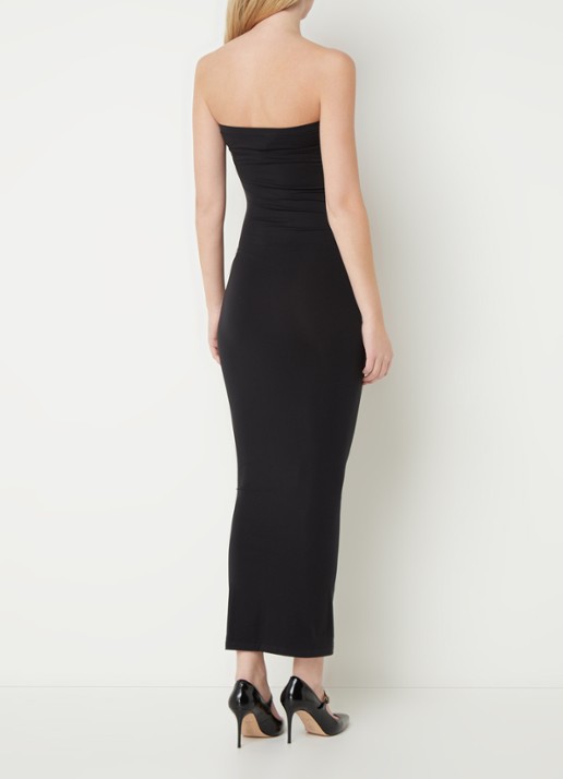 Wolford Fatal maxi jurk met stretch - achterkant 3 zwart
