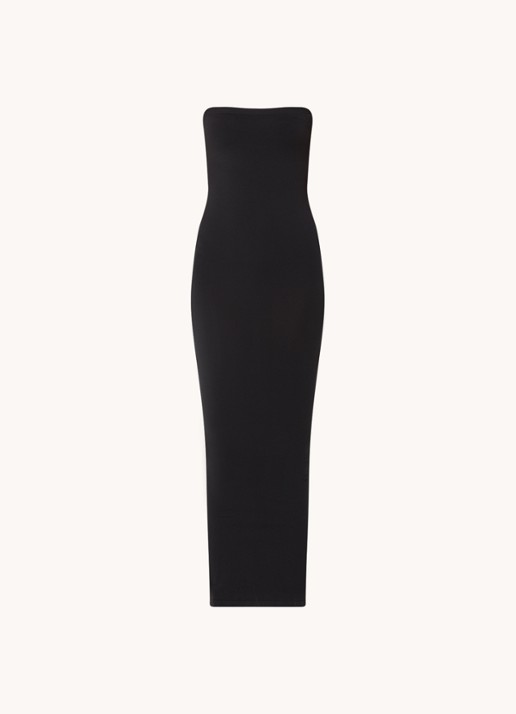 Wolford Fatal maxi jurk met stretch - voorkant zwart