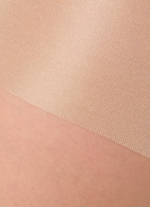 Wolford Individual Control corrigerende panty in 10 denier - detail 3 beige
