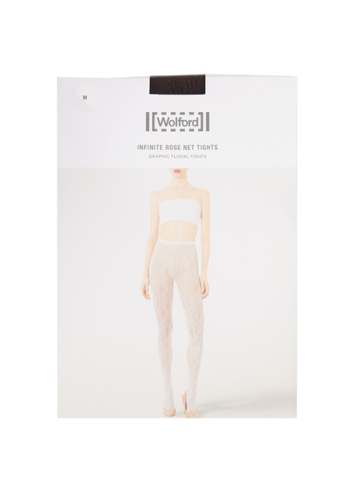 Wolford Infinite Rose netpanty