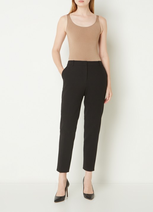 Wolford Jamaika body met ronde hals - voorkant 2 camel