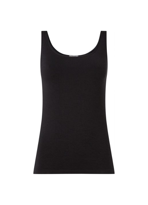 Wolford Jamaika naadloze top - voorkant 4 zwart