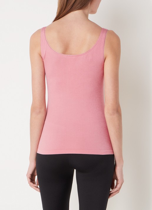 Wolford Jamaika naadloze top - achterkant 3 roze