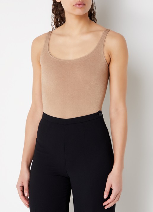 Wolford Jamaika string body  - detail 3 donkerbeige