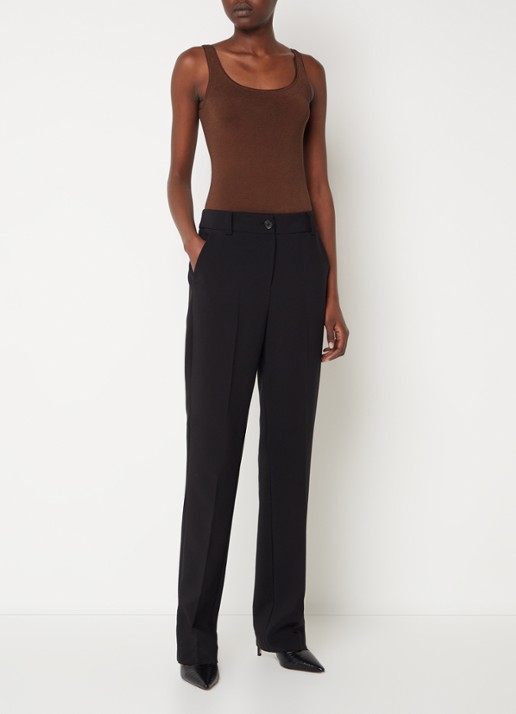 Wolford Jamaika string body  - voorkant 2 donkerbruin