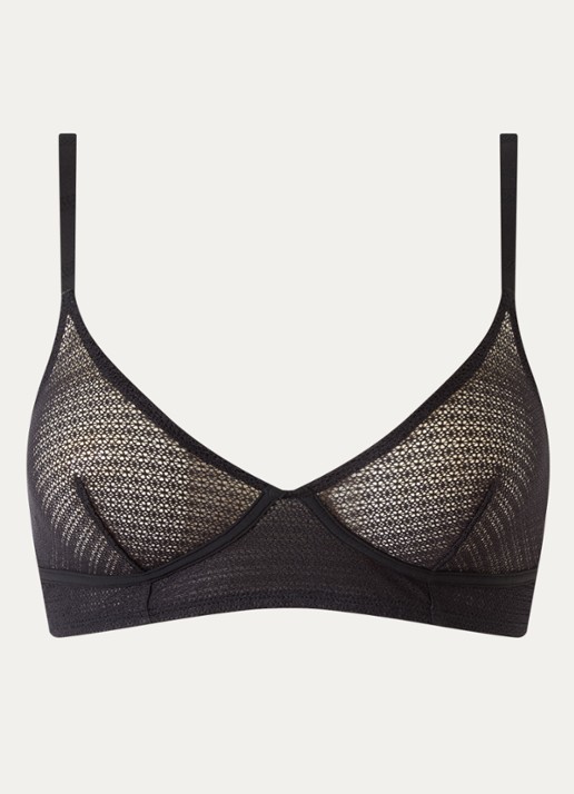 Wolford Linea bralette met opengewerkt dessin