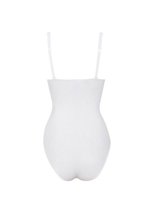 Wolford Mat de Luxe Forming corrigerende body  - achterkant 2 wit