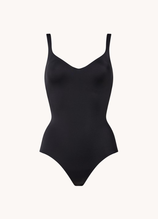 Wolford Mat de Luxe Forming corrigerende body - voorkant zwart
