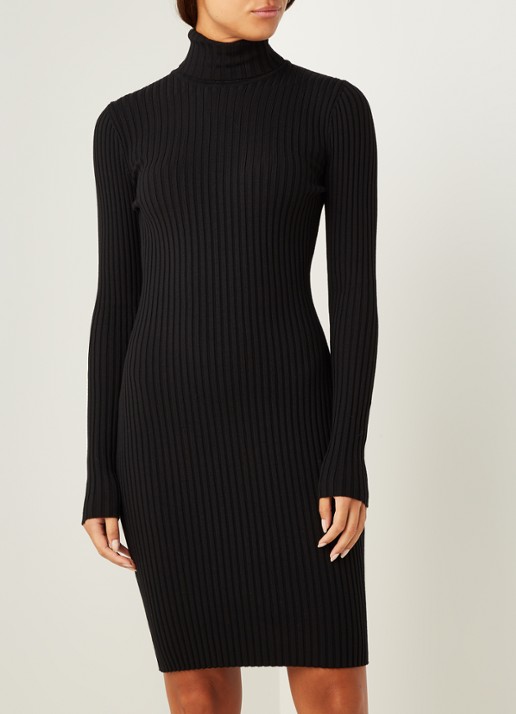 Wolford Merino mini trui-jurk in wolblend