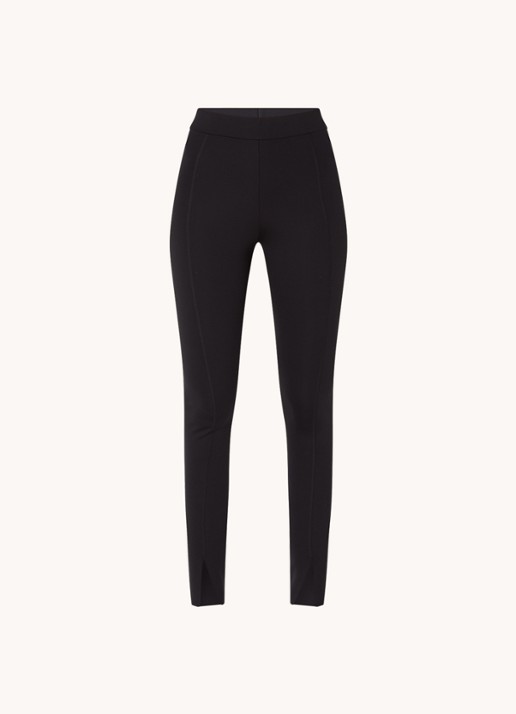 Wolford Midnight Grace high waist legging met split - voorkant 3 zwart