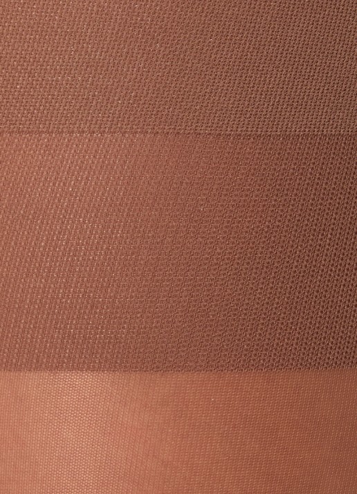 Wolford Miss W panty in 30 denier - detail donkerbruin