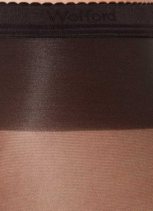Wolford Neon panty in 40 denier  - detail donkerbruin