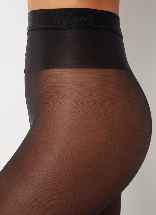 Wolford Neon panty in 40 denier - detail 4 zwart