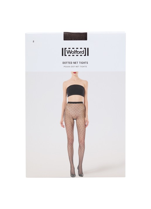 Wolford Netpanty met stippenmotief