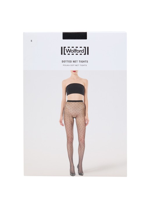 Wolford Netpanty met stippenmotief