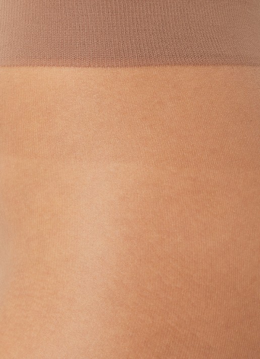 Wolford Panty in 8 denier - detail lichtbruin